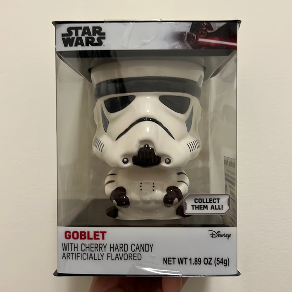 New Star Wars Goblet with cherry hard candy